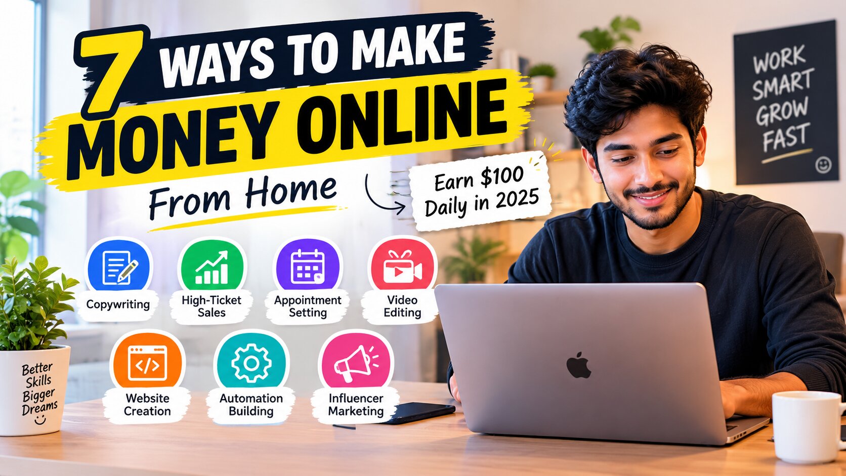 7 Realistic Ways to Make Money Online From Home